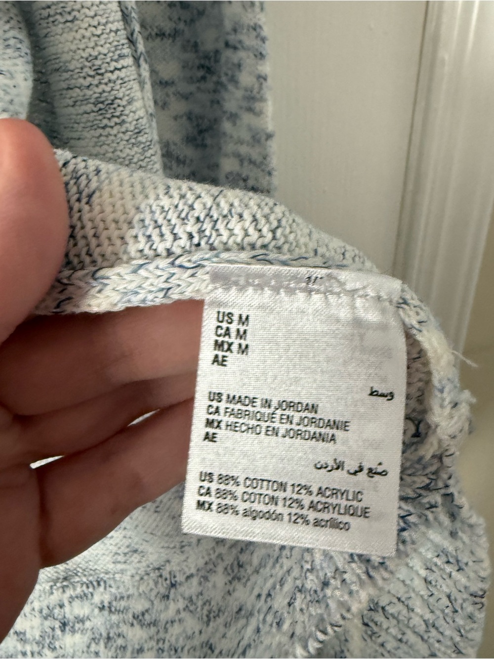 Charter Club Open-Front Heathered Blue Cardigan - Picture 4 of 6